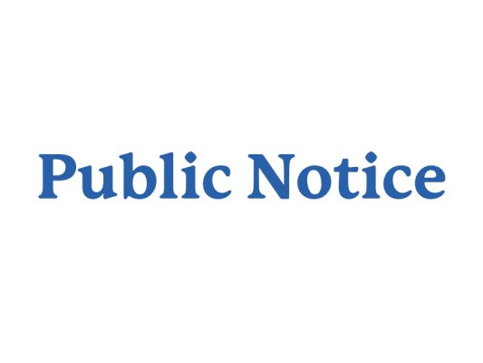 Public Notice